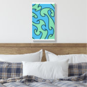 Toile art de vague océanique (Insitu(Chambre))