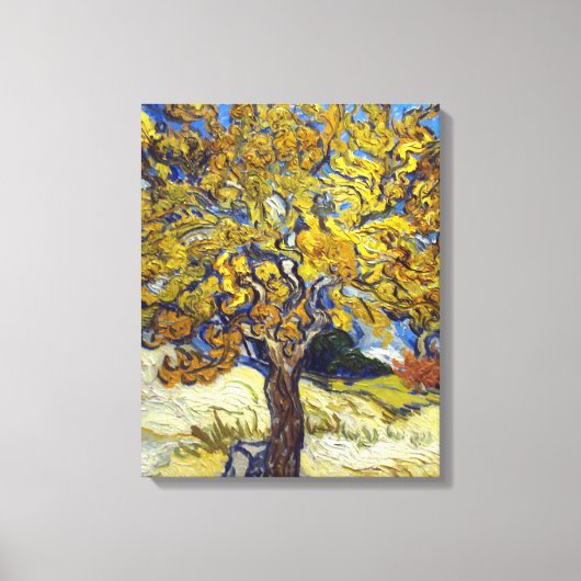 Toile Art de Van Gogh Mulberry Tree (Recto)