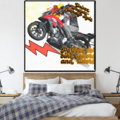 Toile Art de vélo de course (Insitu(Chambre))