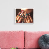 Toile Art Décor Moderne À Clou Décoré De Mur (Insitu(Salon))