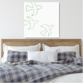 Toile art des oiseaux (Insitu(Chambre))