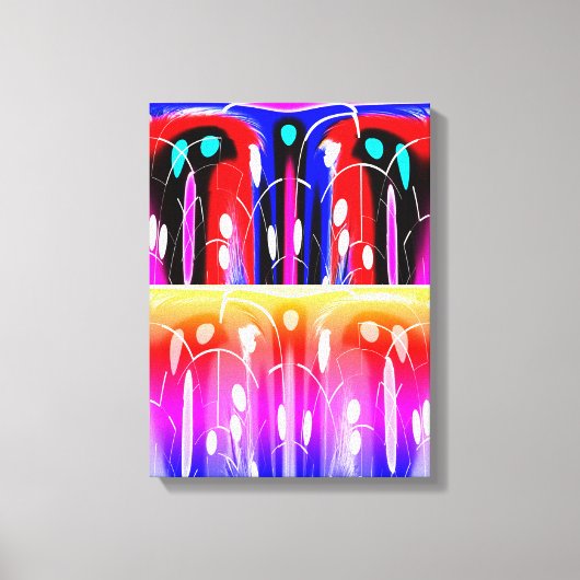 Toile Art dimensions alien (Recto)