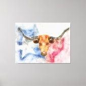 Toile Art d'impression à l'aquarelle représentant une va (Recto)