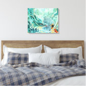 Toile Art Dragon d'eau (Insitu(Chambre))