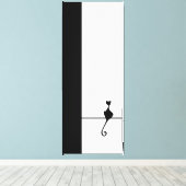 Toile Art du chat (Insitu (Plancher de Bois))