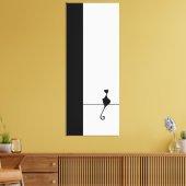 Toile Art du chat (Insitu(Salon))