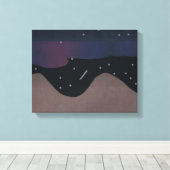 Toile Art du ciel nocturne (Insitu (Plancher de Bois))