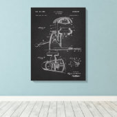 Toile Art du Croiseur de glace 1947 (Insitu (Plancher de Bois))