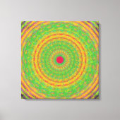 Toile Art du mandala de la mécanique quantique  (Recto)