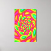 Toile Art du mandala de l'état propre quantique (Recto)