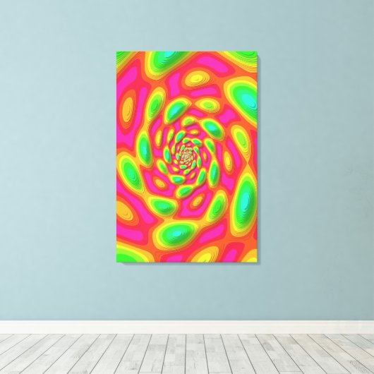 Toile Art du mandala de l'état propre quantique (Insitu (Plancher de Bois))