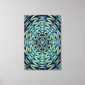 Toile Art du Mandala Quantique (Recto)
