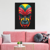 Toile Art du Masque Africain (Insitu(Salon))