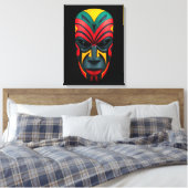 Toile Art du Masque Africain (Insitu(Chambre))