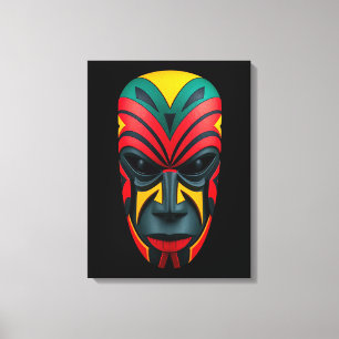 Toile Art du Masque Africain