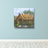 Toile Art du pavillon thaïlandais - Art Carré (Insitu (Plancher de Bois))