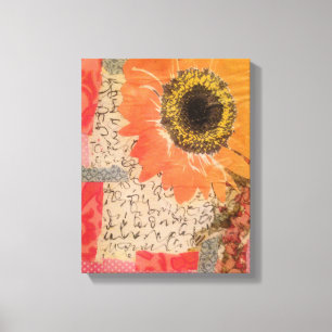 Toile Art du tournesol