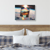 Toile Art du Whisky : Dans l'espace (Peinture n° 4) (Insitu(Chambre))