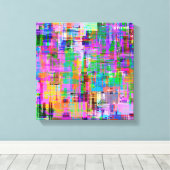 Toile Art écran brillant coloré (Insitu (Plancher de Bois))