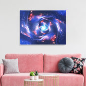 Toile ART ESPACE #18 Trou noir (Insitu(Salon))