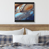 Toile ART ESPACE #37 Jupiter Gros plan (Insitu(Chambre))