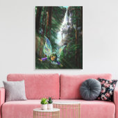 Toile Art fantastique de fées et de châteaux (Insitu(Salon))