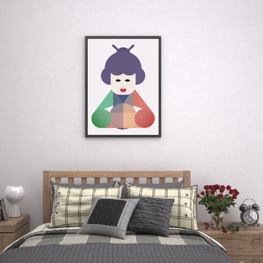 Toile Art féminin chinois