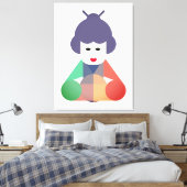 Toile Art féminin chinois (Insitu(Chambre))