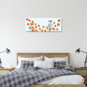 Toile Art : Feuille d'automne (Insitu(Chambre))