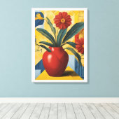 Toile Art floral (Insitu (Plancher de Bois))