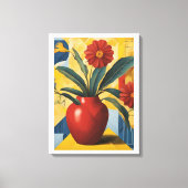 Toile Art floral (Recto)