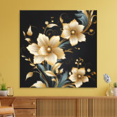 TOILE ART FLORAL #2 (Insitu(Salon))