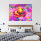 Toile Art Floral Surreal (Insitu(Chambre))