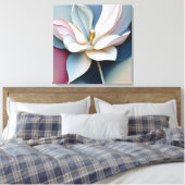 Toile Art floral texturé élégant (Insitu(Chambre))
