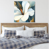 Toile Art floral texturé élégant (Insitu(Chambre))