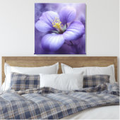 Toile Art floral texturé élégant (Insitu(Chambre))