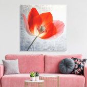 Toile Art floral texturé élégant (Insitu(Salon))