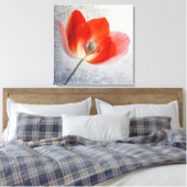 Toile Art floral texturé élégant (Insitu(Chambre))