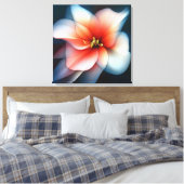 Toile Art floral texturé élégant (Insitu(Chambre))