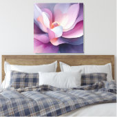 Toile Art floral texturé élégant (Insitu(Chambre))