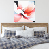 Toile Art floral texturé élégant (Insitu(Chambre))