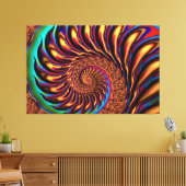 Toile Art fractal 47 (Insitu(Salon))