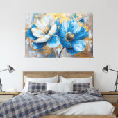 Toile Art géométrique Abstrait - Acrylique texturé (Insitu(Chambre))