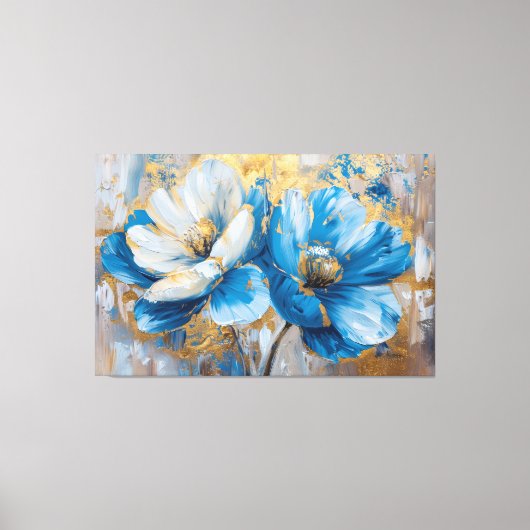 Toile Art géométrique Abstrait - Acrylique texturé (Recto)