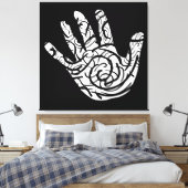 Toile art géométrique moderne Abstrait (Insitu(Chambre))