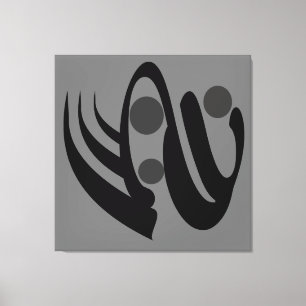 Toile Art géométrique moderniste abstrait