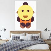 Toile Art géométrique pour bébé (Insitu(Chambre))