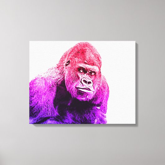Toile Art Gorilla (Recto)