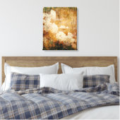 Toile art grunge floral vintan background (Insitu(Chambre))