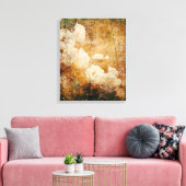 Toile art grunge floral vintan background (Insitu(Salon))